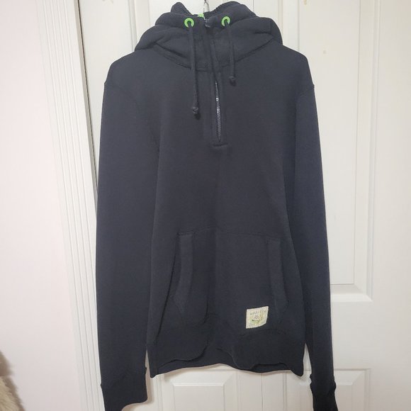 Hollister Other - Hollister Navy Dual Zip Hoodie [Size: Medium]
